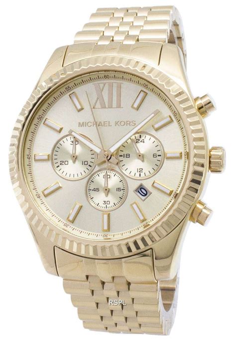 mk michael kors chronograph|michael kors lexington chronograph watch.